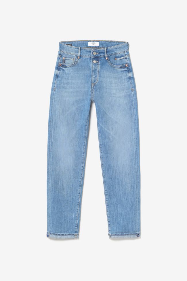 Jeans 400/18 mom Basic taille haute 7/8ème bleu N°4