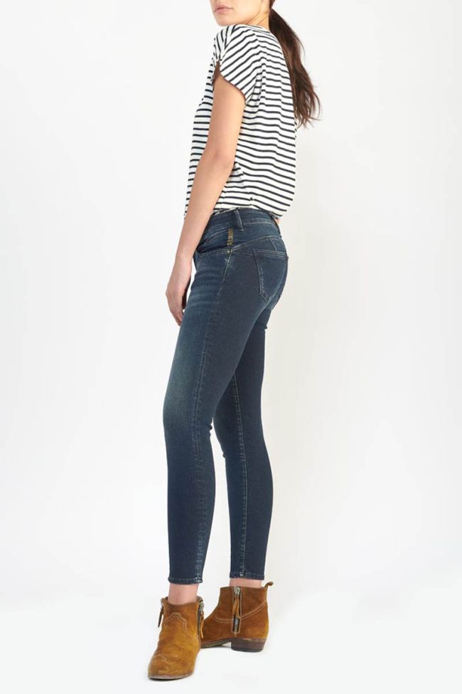 Jeans pulp slim Arica 7/8ème bleu-noir N°2
