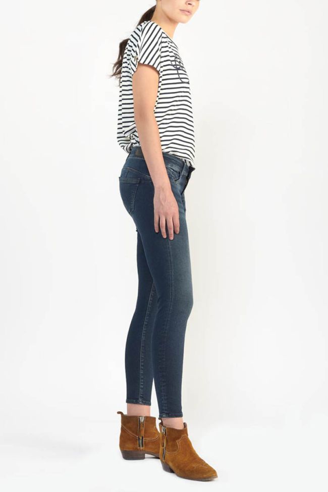 Jeans pulp slim Arica 7/8ème bleu-noir N°2
