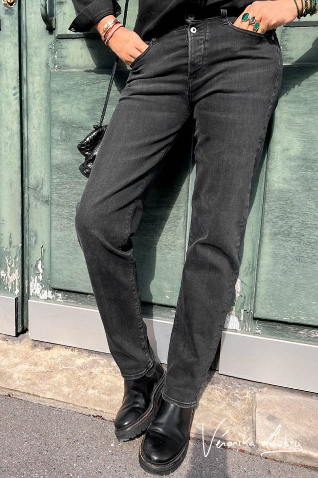 Drolon 400/18 mom by Véronika Loubry jeans noir N°1