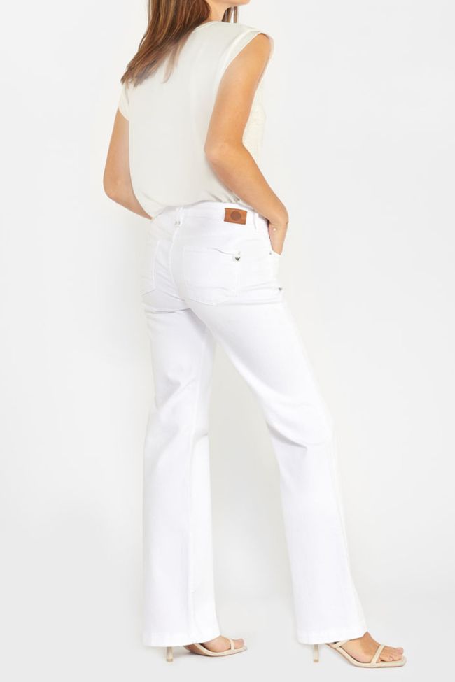 Jeans flare Hamar blanc 