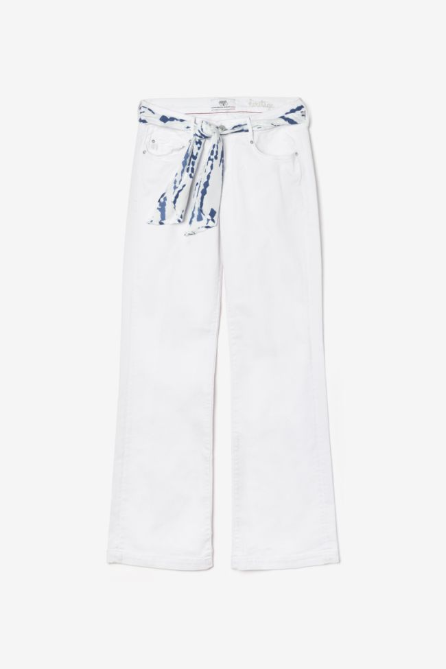 Jeans flare Hamar blanc 