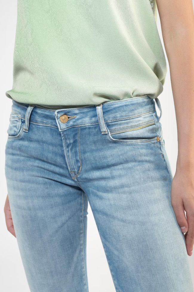 Jeans pulp slim Leova bleu N°4