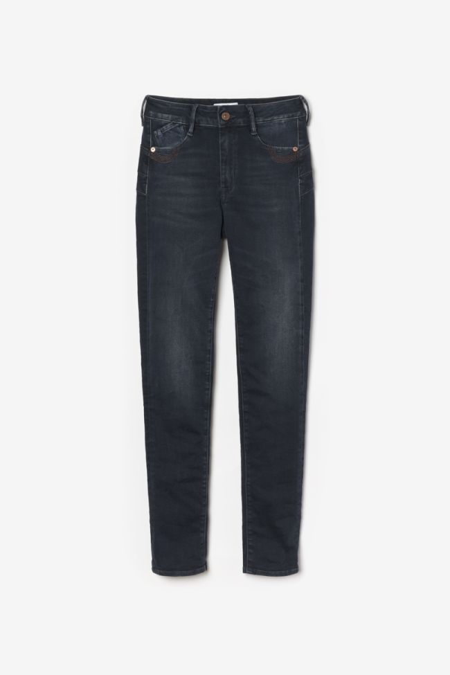 Jeans pulp slim Line taille haute bleu-noir N°1