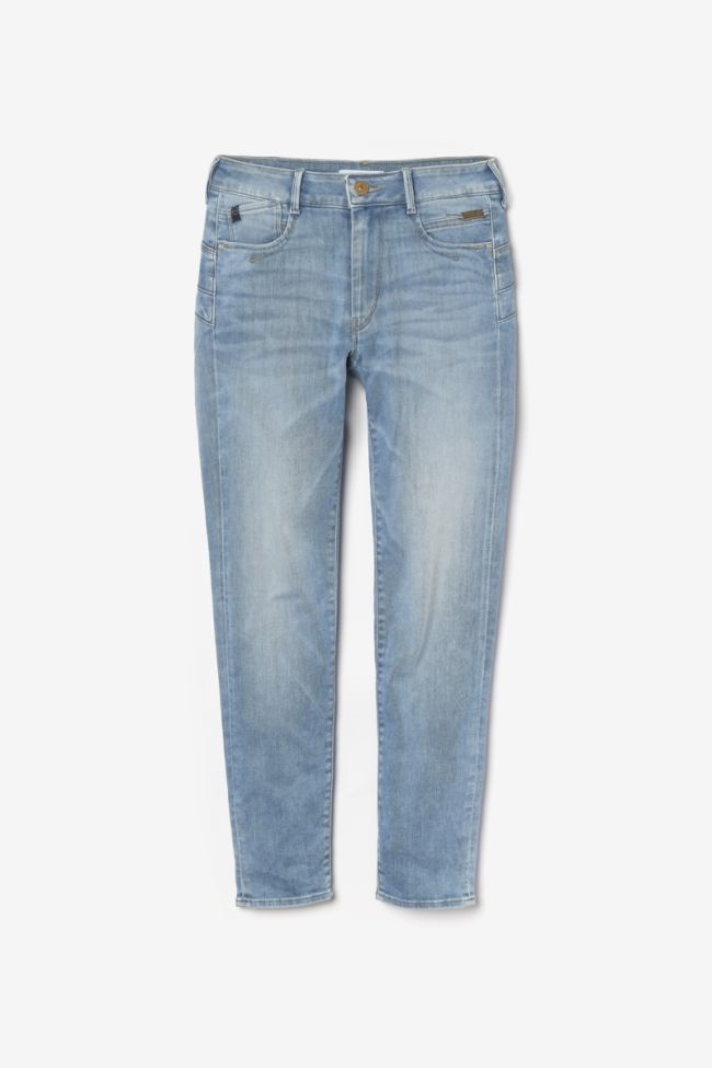 Jeans pulp slim Lyle taille haute 7/8ème bleu N°4