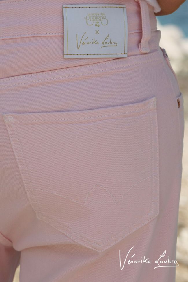 Mary boyfit jeans rose by Véronika Loubry