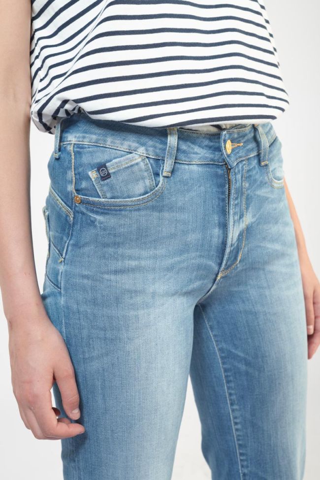 Jeans pulp flare Mina taille haute vintage bleu N°4