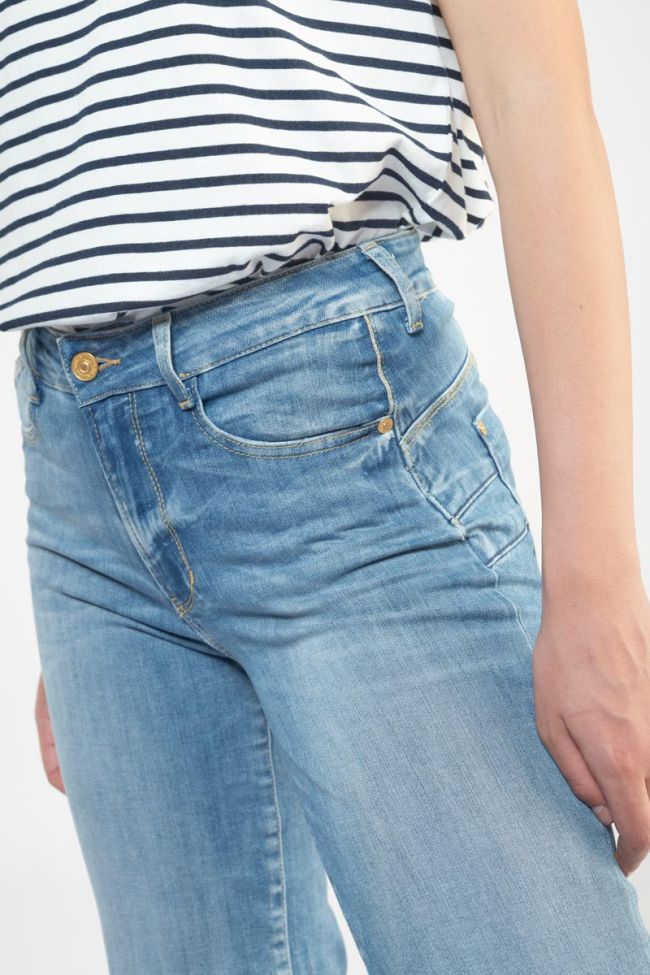 Jeans pulp flare Mina taille haute vintage bleu N°4