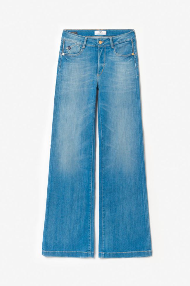 Jeans pulp flare Mina taille haute vintage bleu N°4
