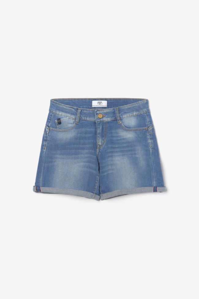 Short Paola en jeans bleu