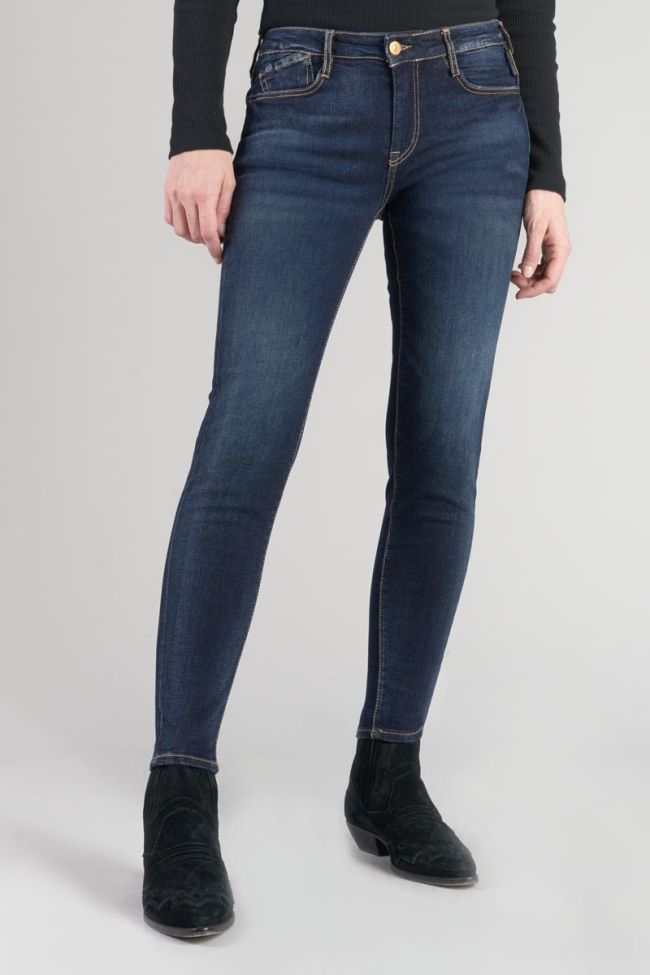 Jeans power skinny 7/8ème bleu N°1