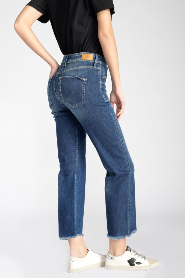 Jeans Pricilia taille haute 7/8ème bleu N°2