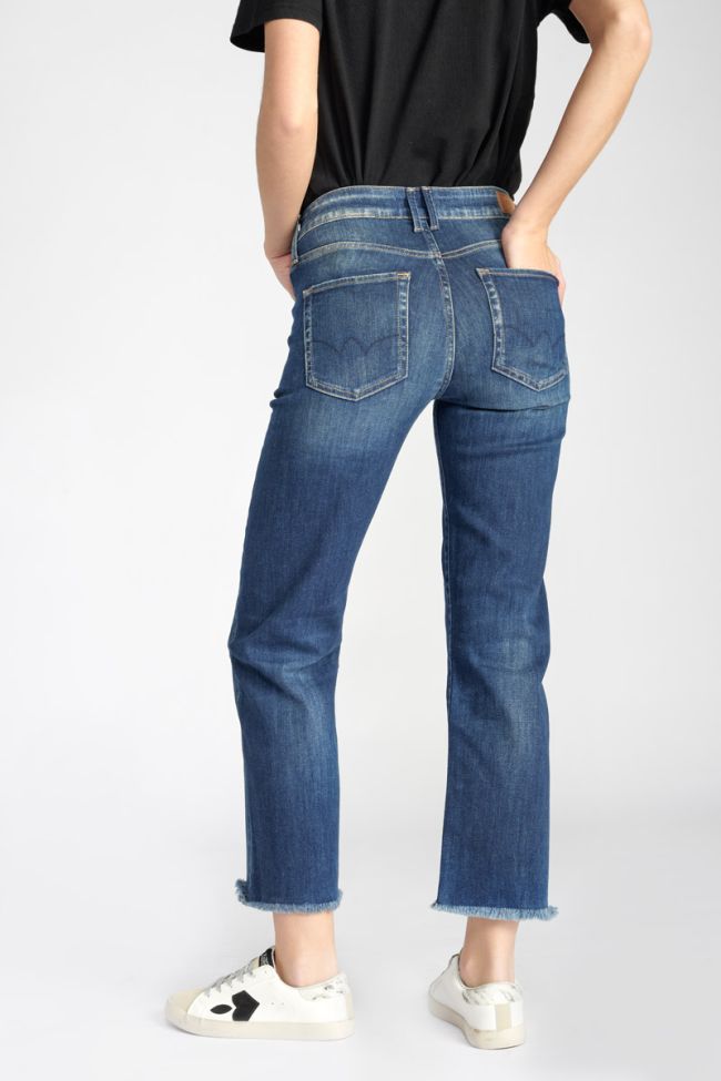 Jeans Pricilia taille haute 7/8ème bleu N°2