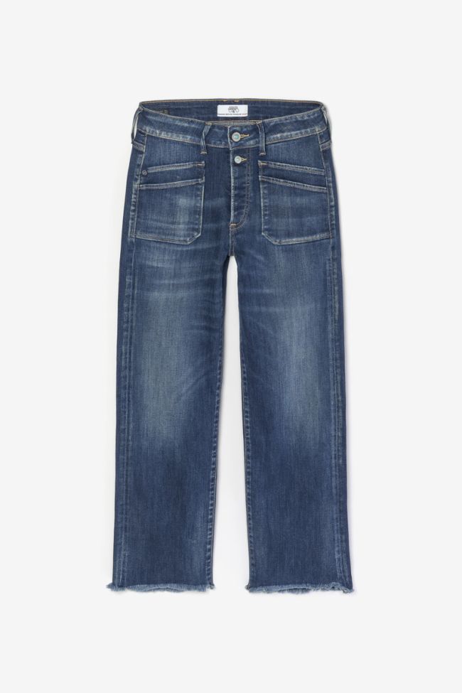 Jeans Pricilia taille haute 7/8ème bleu N°2