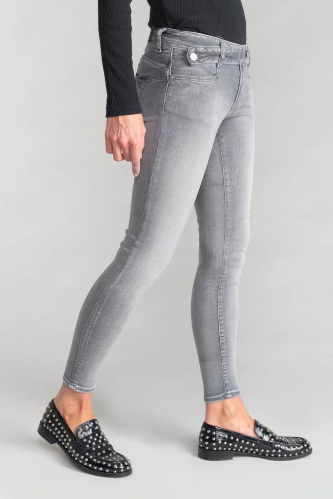 Jeans pulp slim 7/8ème gris N°3