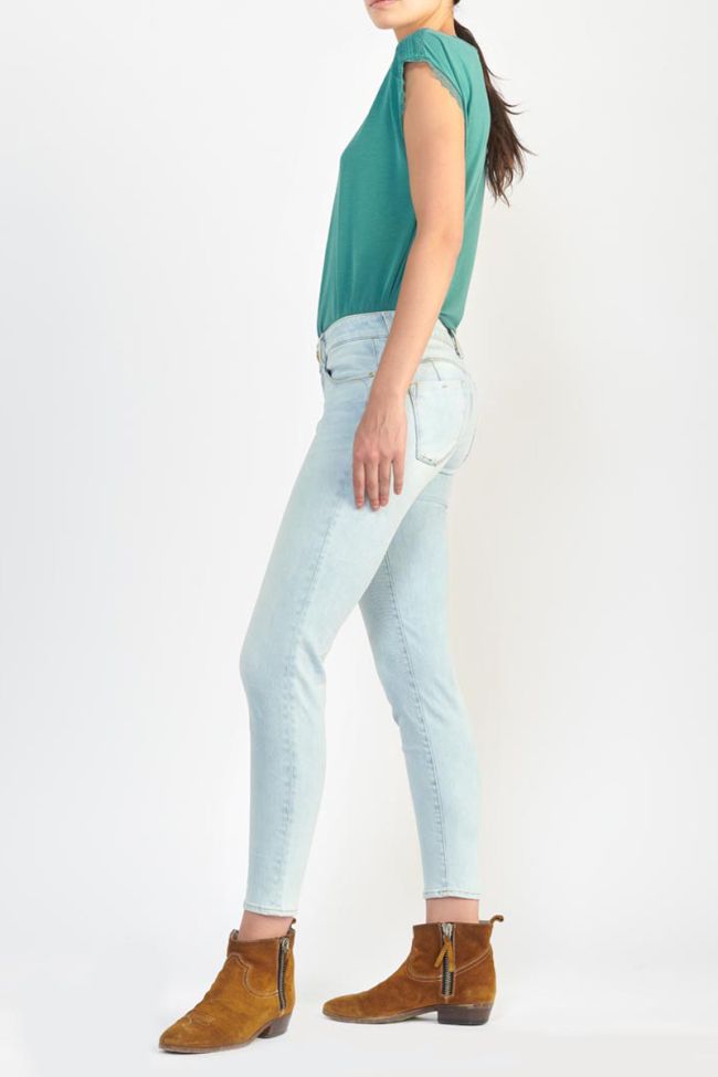 Jeans pulp slim 7/8ème bleu N°5