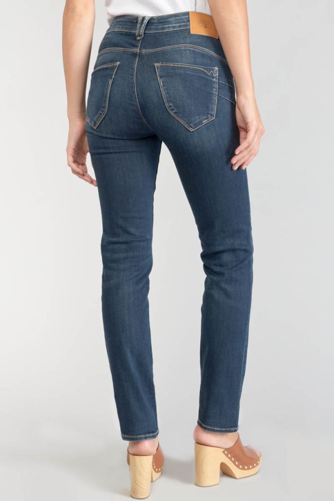 Jeans pulp regular taille haute bleu N°1