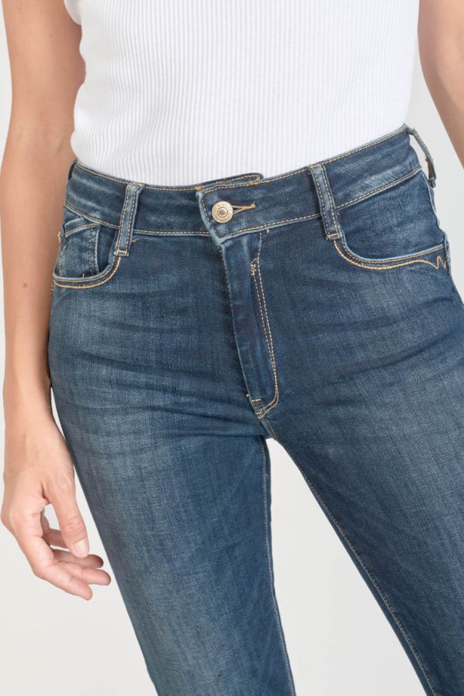 Jeans pulp regular taille haute bleu N°1