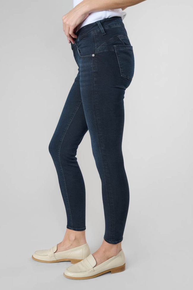 Jeans pulp slim Kama 7/8ème bleu-noir N°1