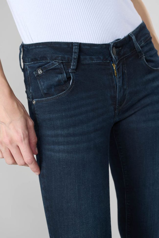 Jeans pulp slim Kama 7/8ème bleu-noir N°1