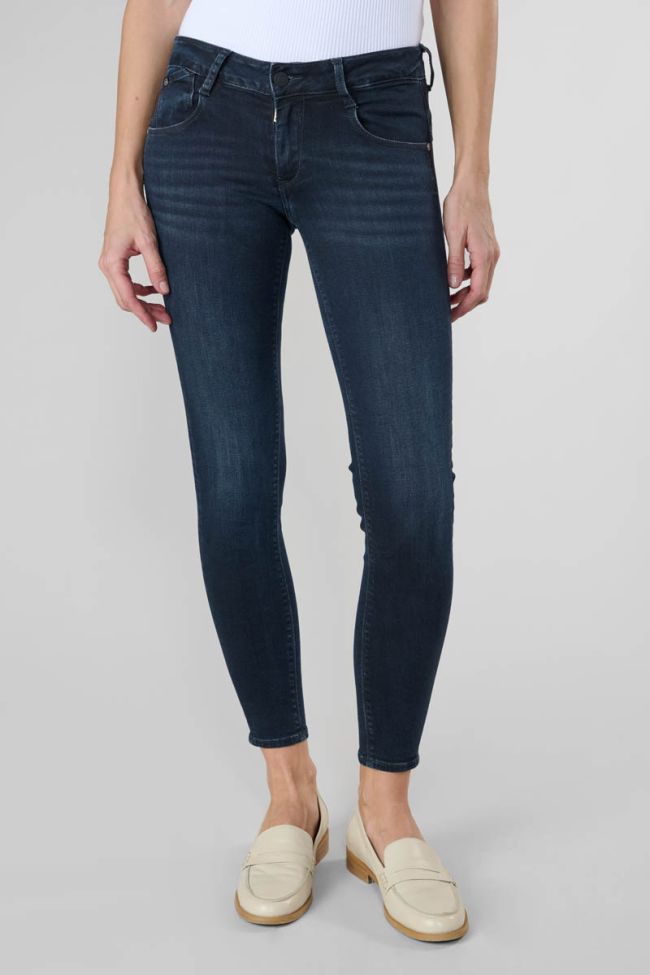 Jeans pulp slim Kama 7/8ème bleu-noir N°1