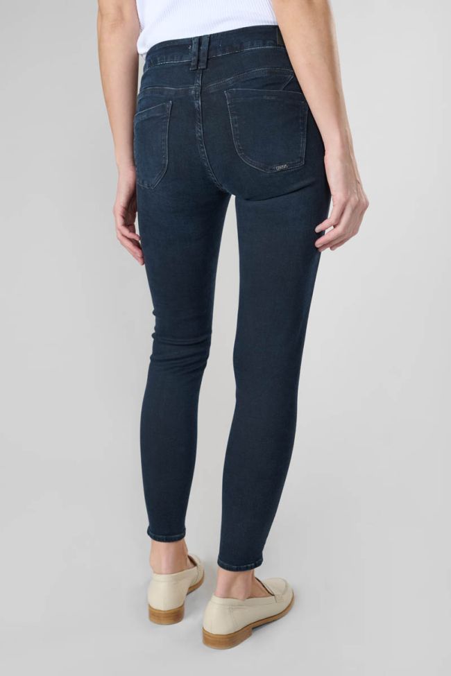 Jeans pulp slim Kama 7/8ème bleu-noir N°1