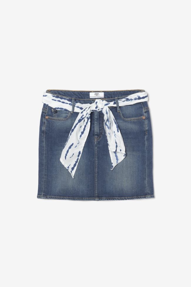 Jupe Talca en jeans bleu