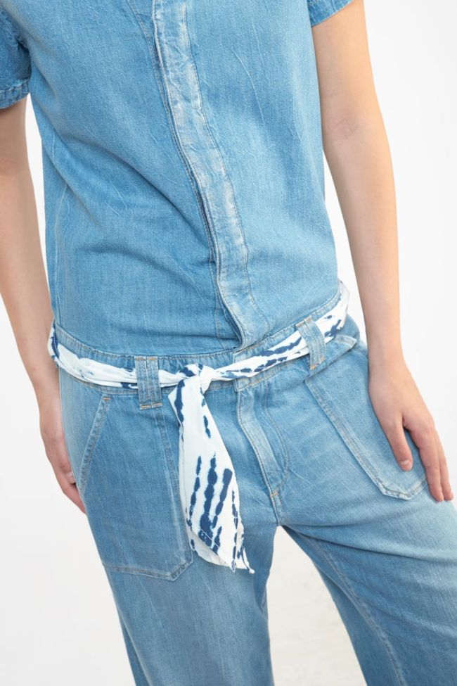 Combinaison pantalon Wagga en jeans bleu clair