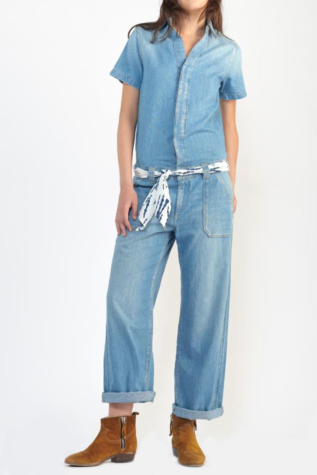 Combinaison pantalon Wagga en jeans bleu clair