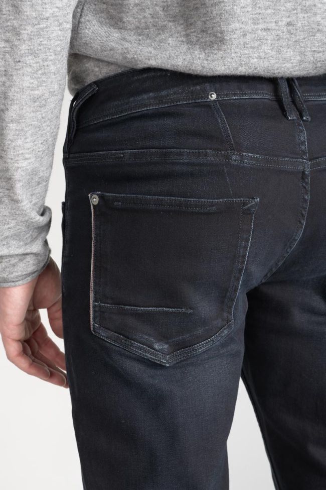 Jeans 600/17 adjusted Aviso bleu-noir N°1