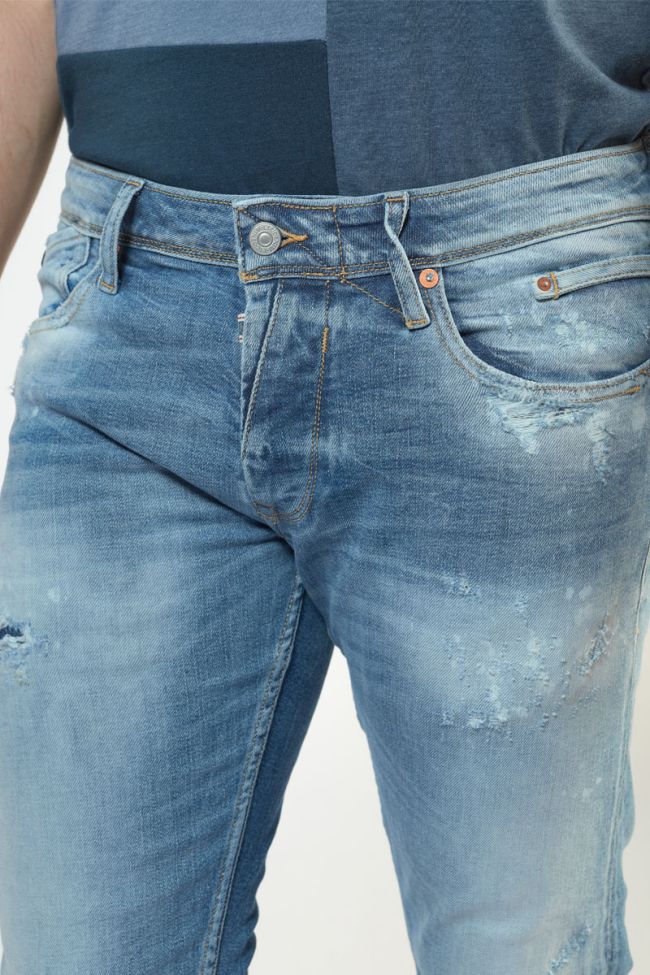 Jeans 700/11 adjusted Bogen destroy vintage bleu N°4