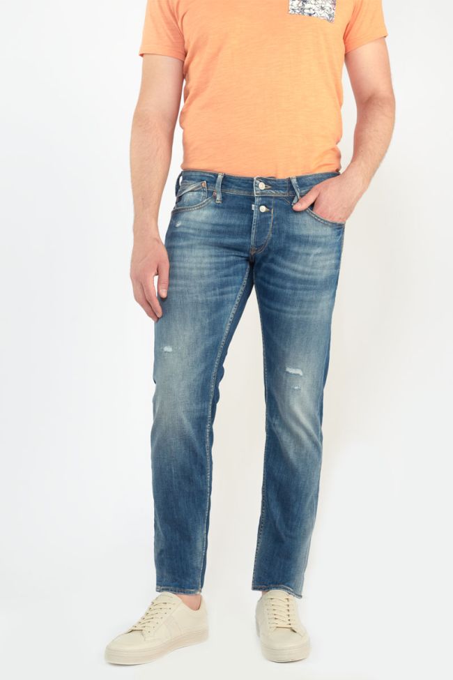 Jeans 700/11 adjusted Garz destroy bleu N°3