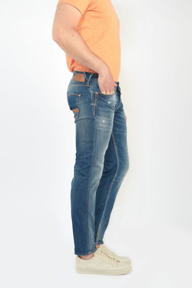Jeans 700/11 adjusted Garz destroy bleu N°3