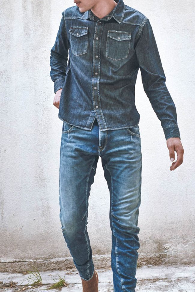 Jeans 900/03 jogg tapered arqué bleu N°2