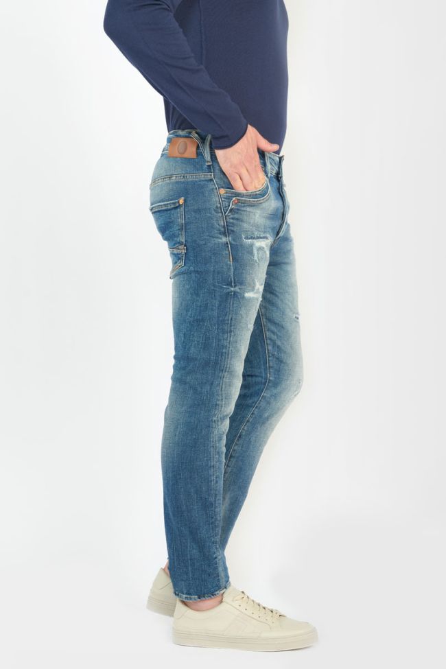 Jeans 900/16 tapered Nagold destroy vintage bleu N°3