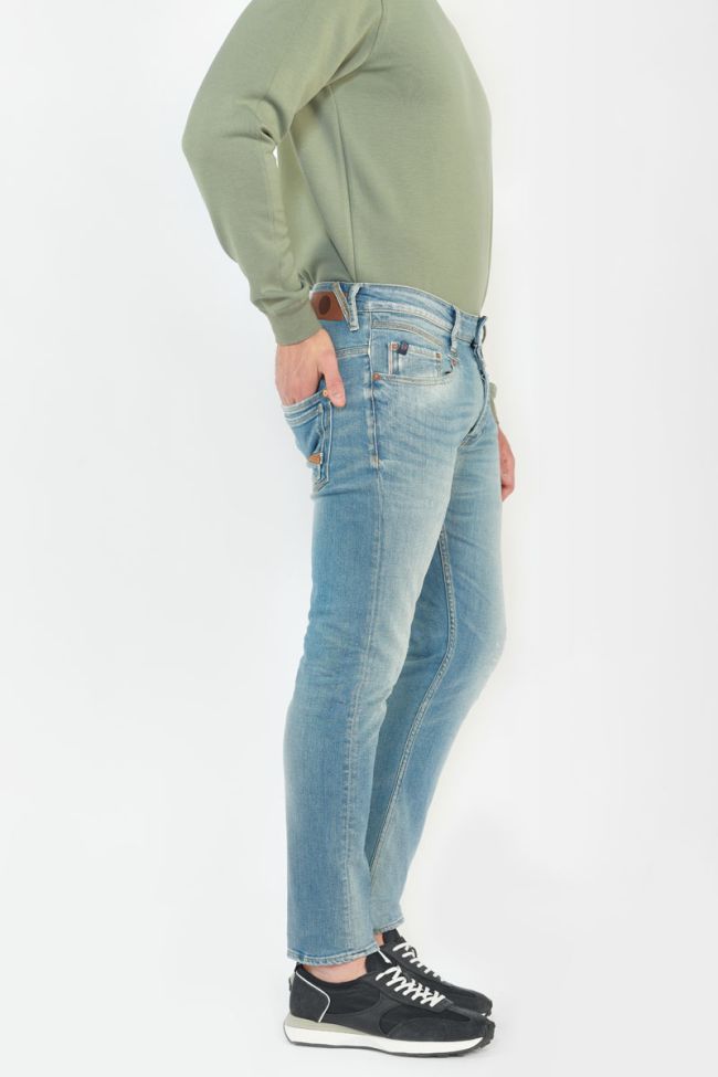 Jeans 900/16 tapered Raffi destroy vintage bleu N°5