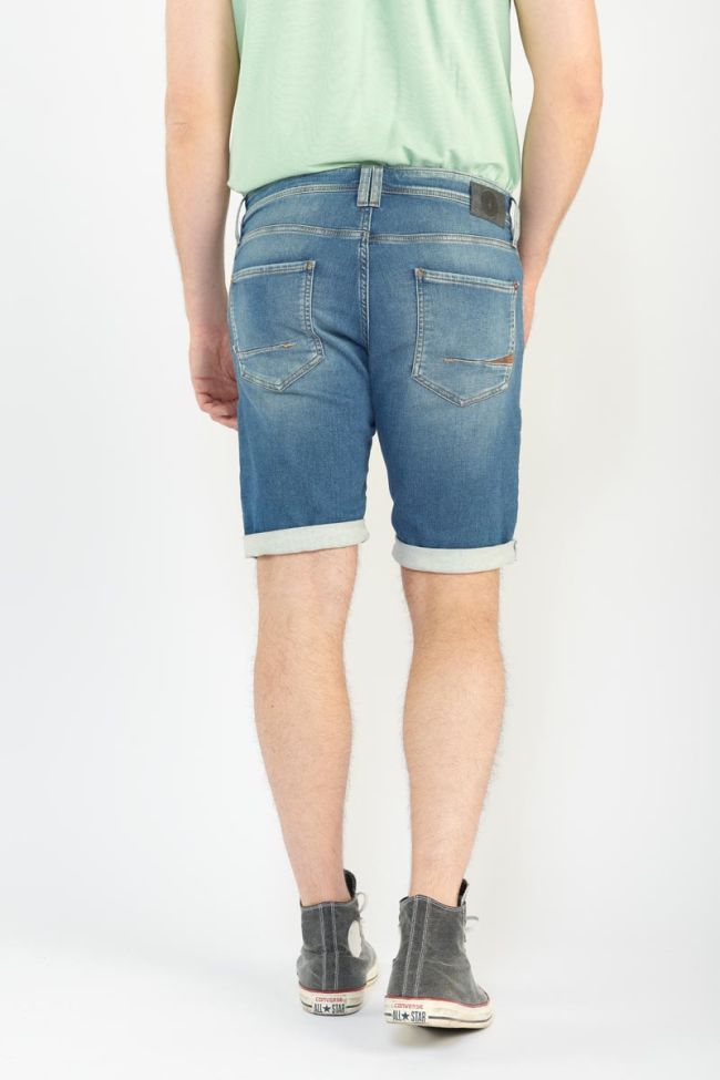 Bermuda Jogg If bleu clair délavé destroy