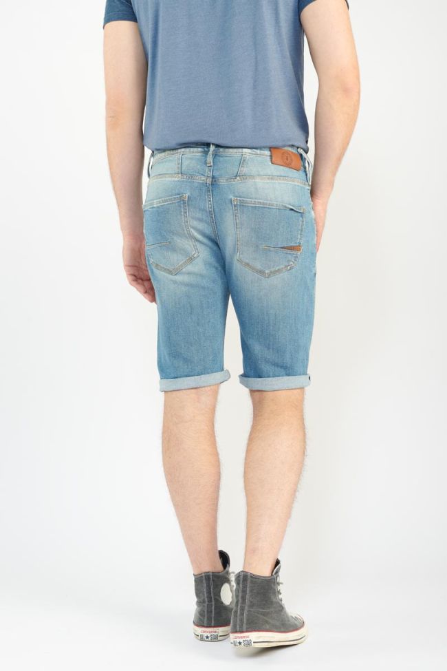 Bermuda Laredo en jeans bleu clair délavé
