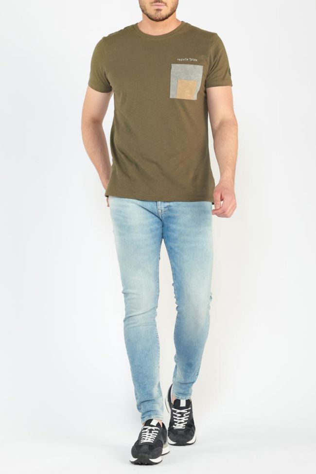 Jeans power skinny 7/8ème bleu N°5