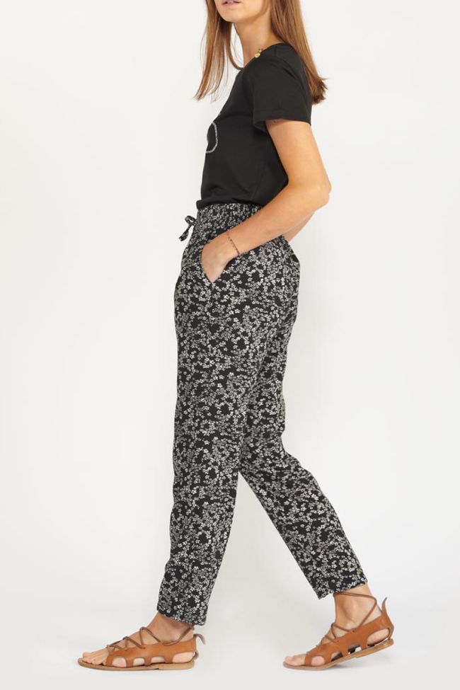 Pantalon Aaren à motif fleuri