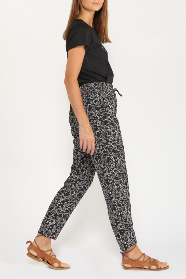 Pantalon Aaren à motif fleuri
