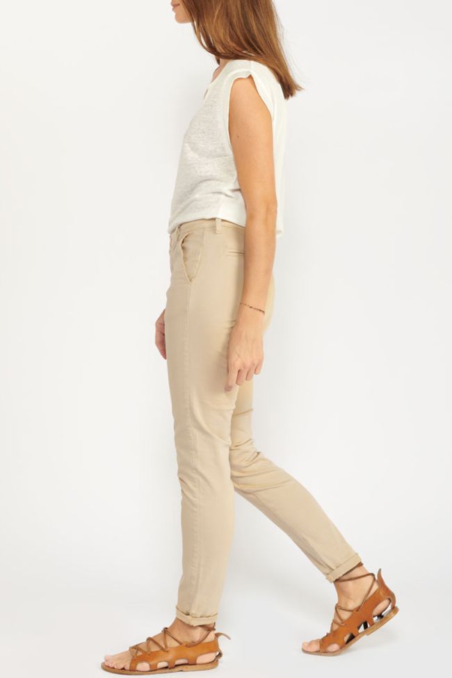 Pantalon Dyli beige
