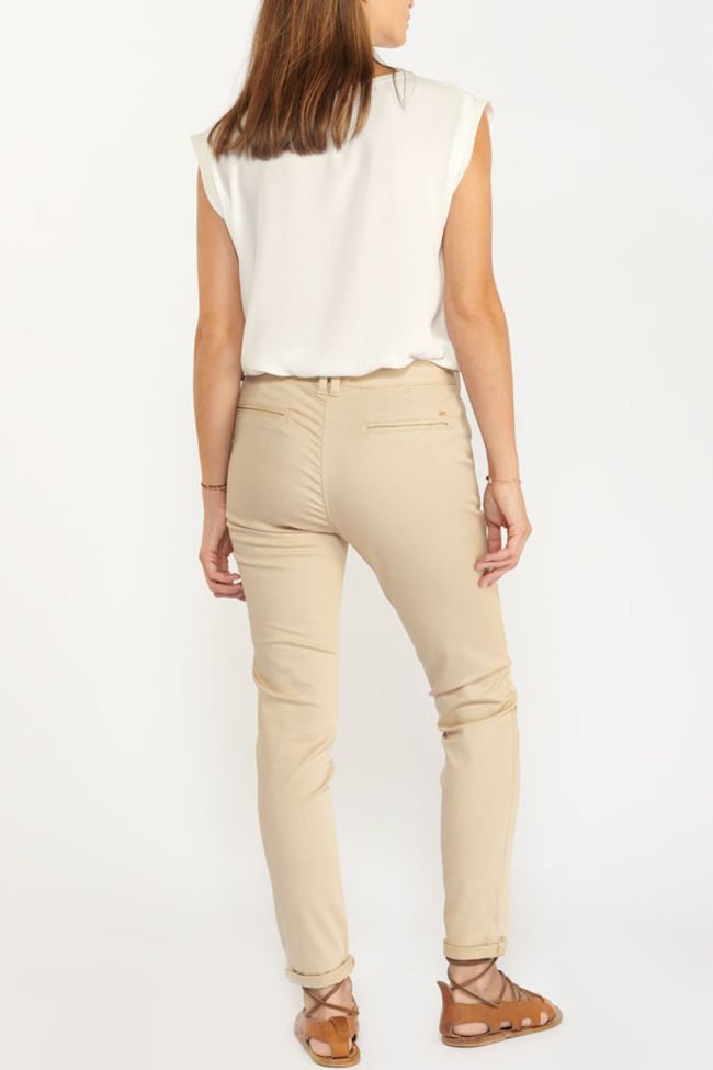 Pantalon Dyli beige