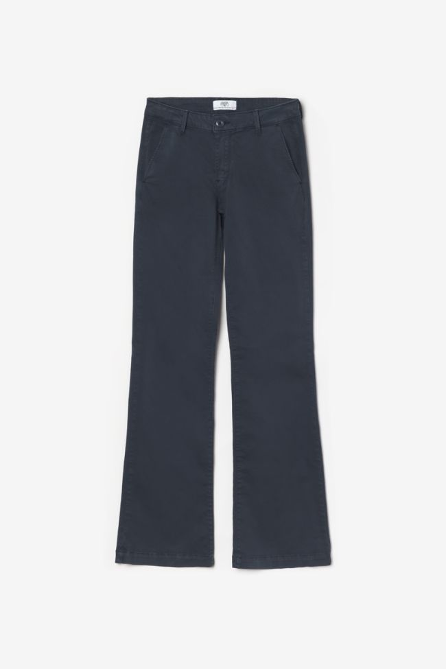 Pantalon Flare Joelle bleu nuit
