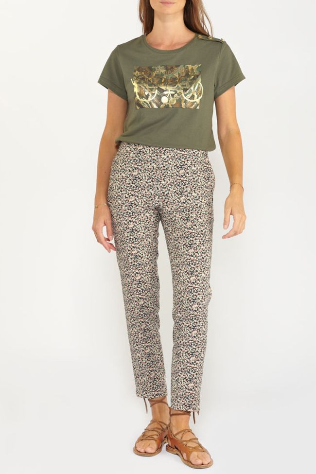 Pantalon Ranchy à motif fleuri