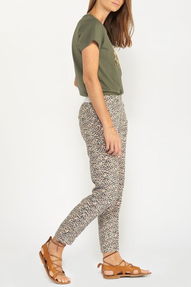 Pantalon Ranchy à motif fleuri