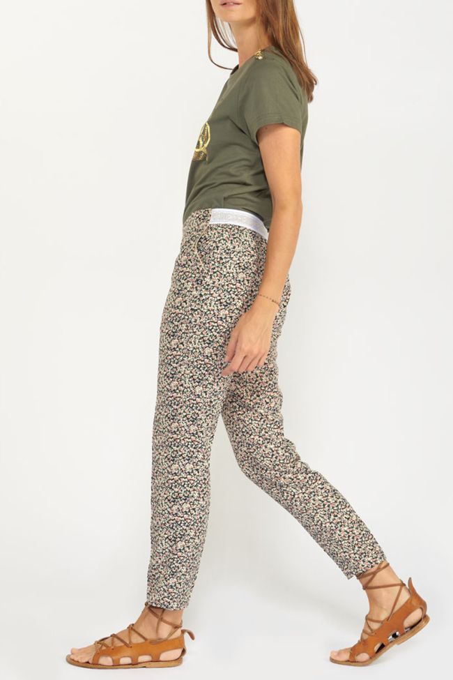 Pantalon Ranchy à motif fleuri
