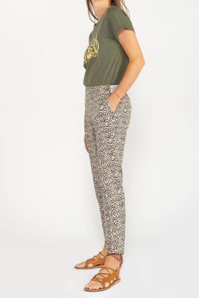 Pantalon Ranchy à motif fleuri