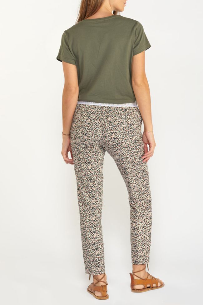 Pantalon Ranchy à motif fleuri