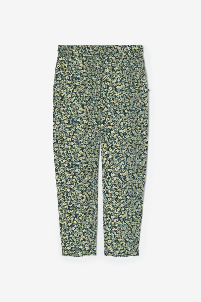 Pantalon Tani à motif fleuri